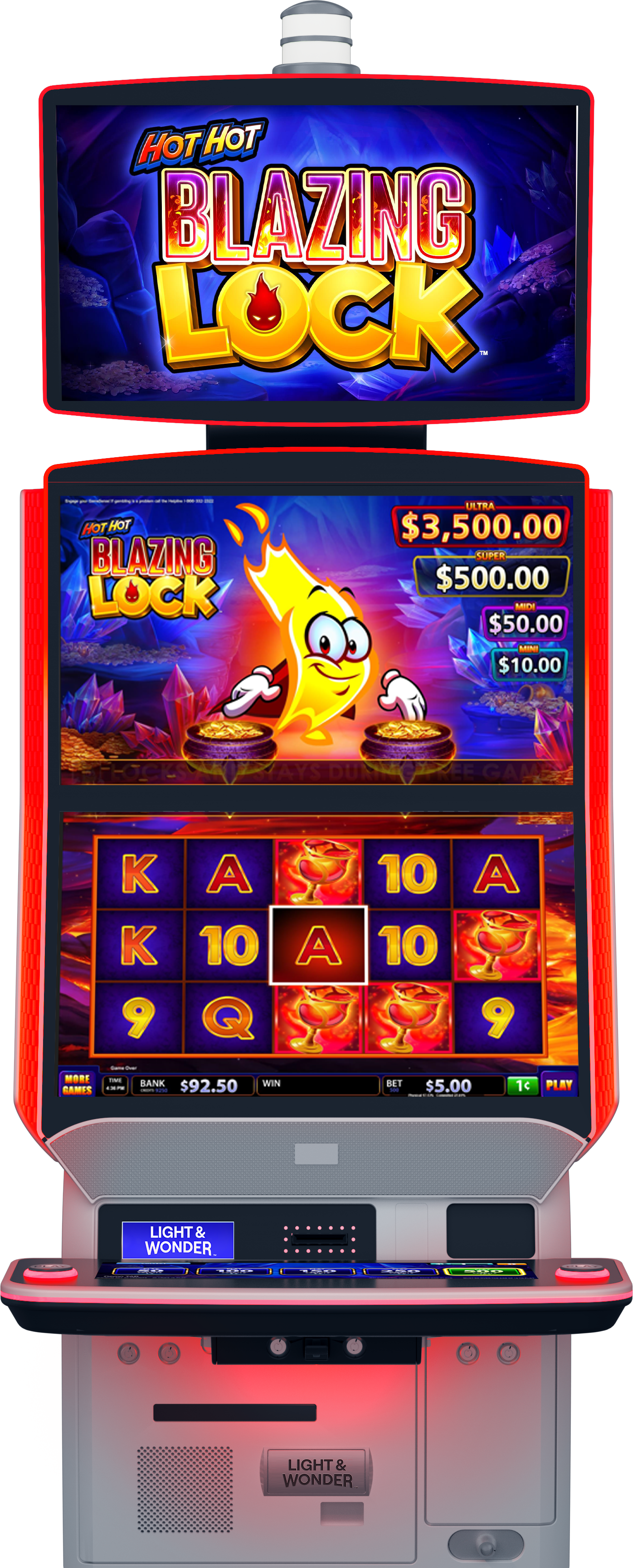 Hot Hot Blazing Lock_ALC_VLT Cabinet